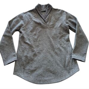 prAna Ziller Tunic Shawl Collar Sweater